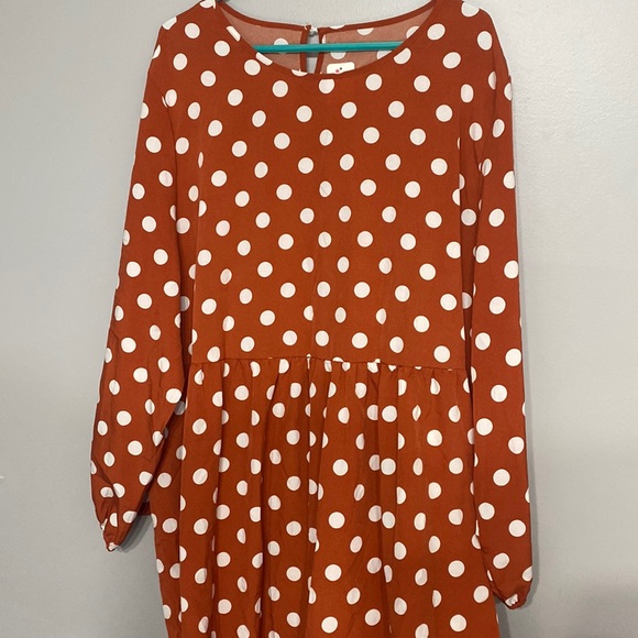 emory rose Dresses & Skirts - Burnt orange dress
